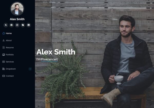 iPortfolio – Portfolio Website Template