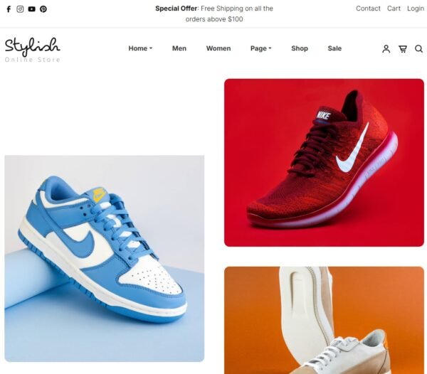 Stylish – eCommerce Website Theme