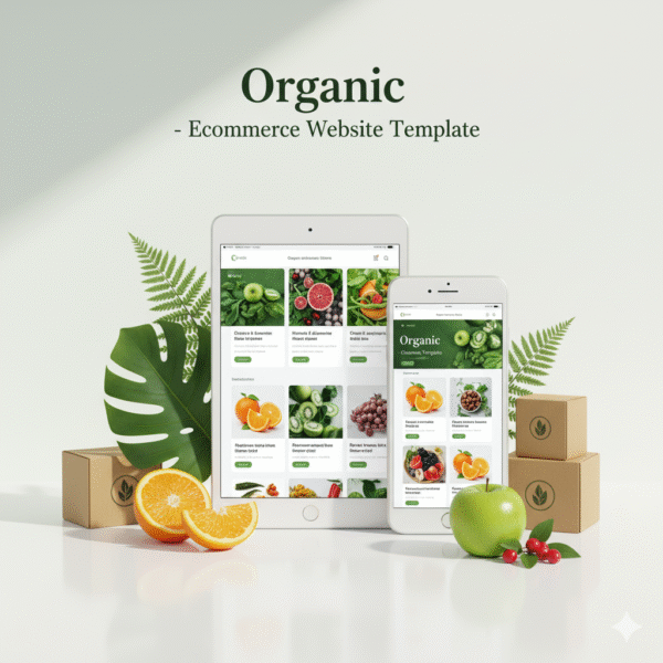 Organic – eCommerce Website Template