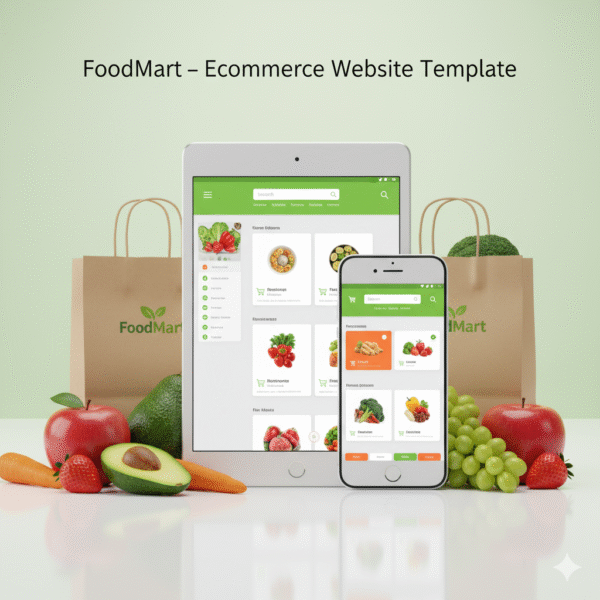 FoodMart – eCommerce Website Template