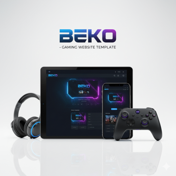 Beko – Gaming Website Template