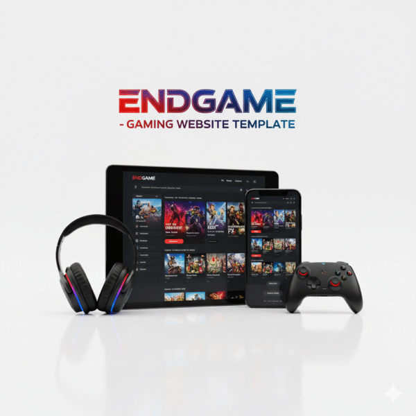 EndGame – Gaming Website Template