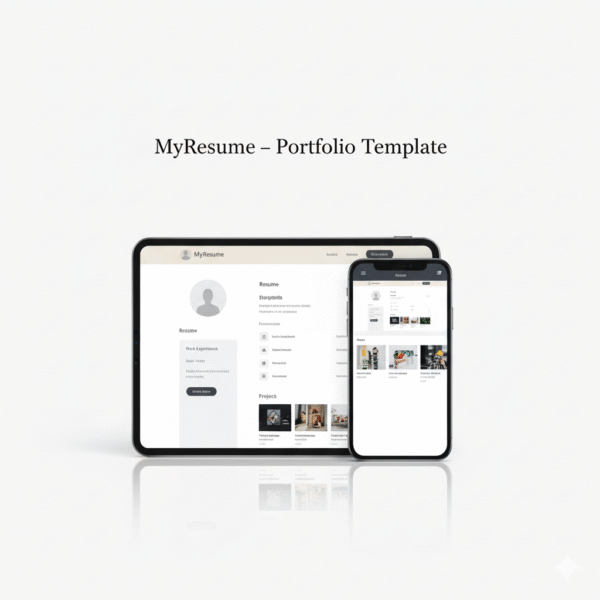 MyResume – Portfolio Template